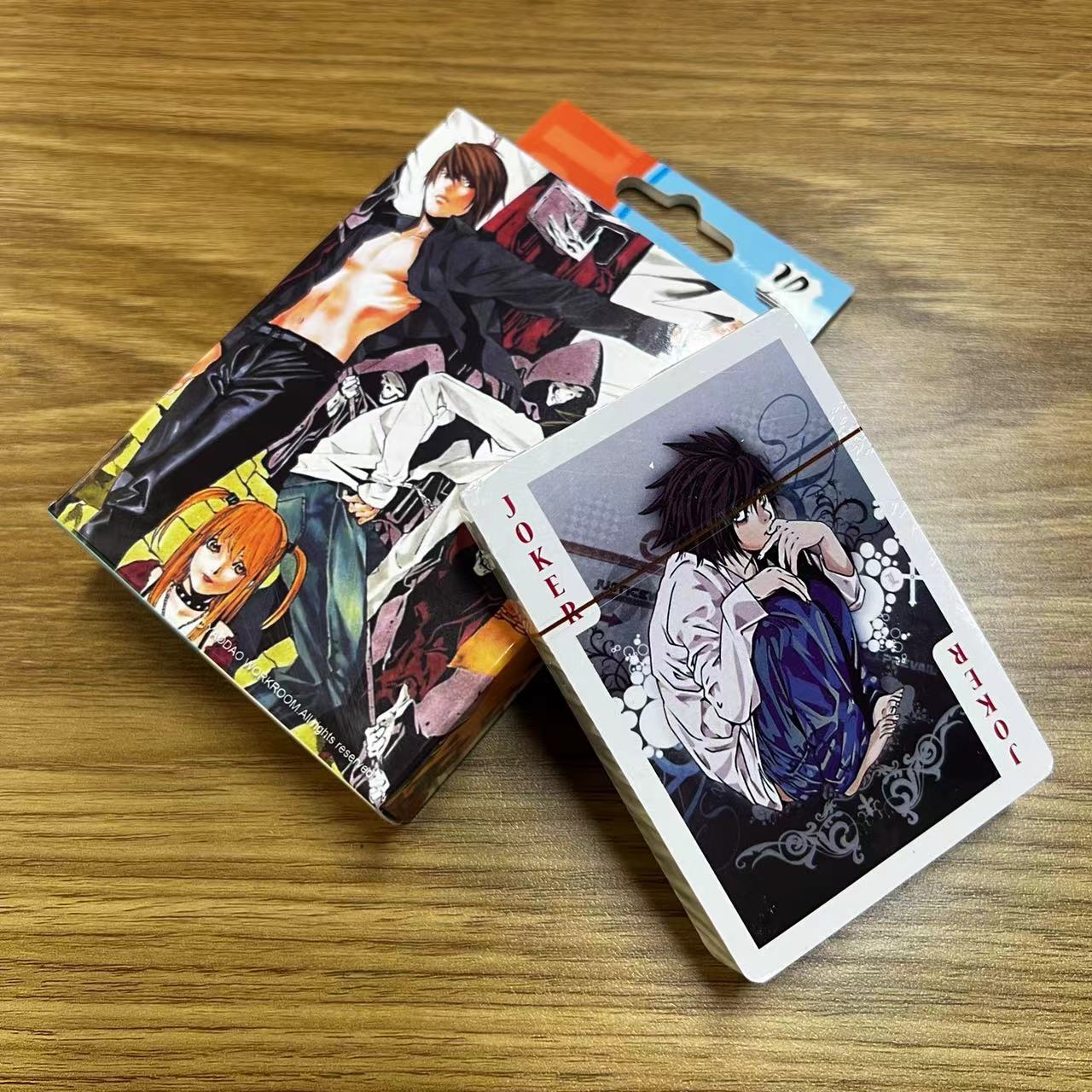 Board Game Card - 54枚入りアニメ「デスノート」ポーカーカード ヤガミ・ライト コスプレ ボードゲームカード ハードカバーコレクションボックス
