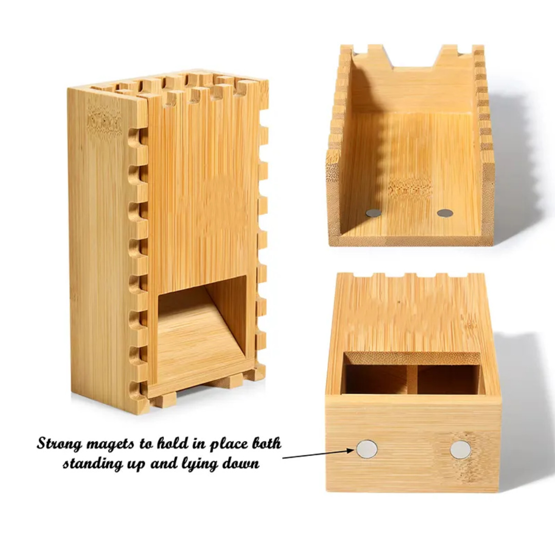 Dice Tower Wooden - 木製ダイスタワー 折りたたみ収納ボックス テーブルトップゲーム ダイスボックス ダイスローリングトレイ ダンジョンズアンドドラゴンズ