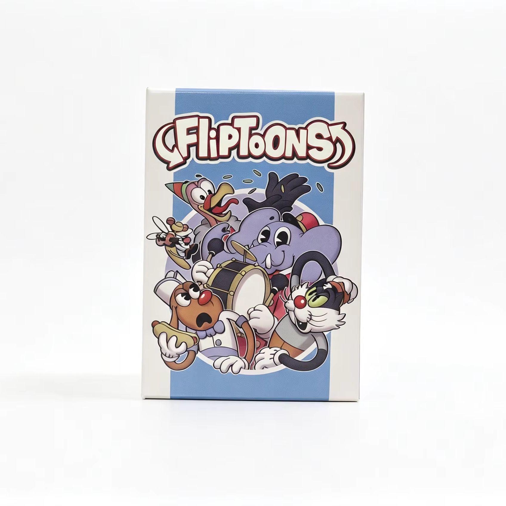 Board Game Card - フリップトゥーンズ ボードゲーム | アニメーション付きデッキビルディングカードゲーム！ | 学びやすいクラシックな漫画スタイルのファミリーゲーム
