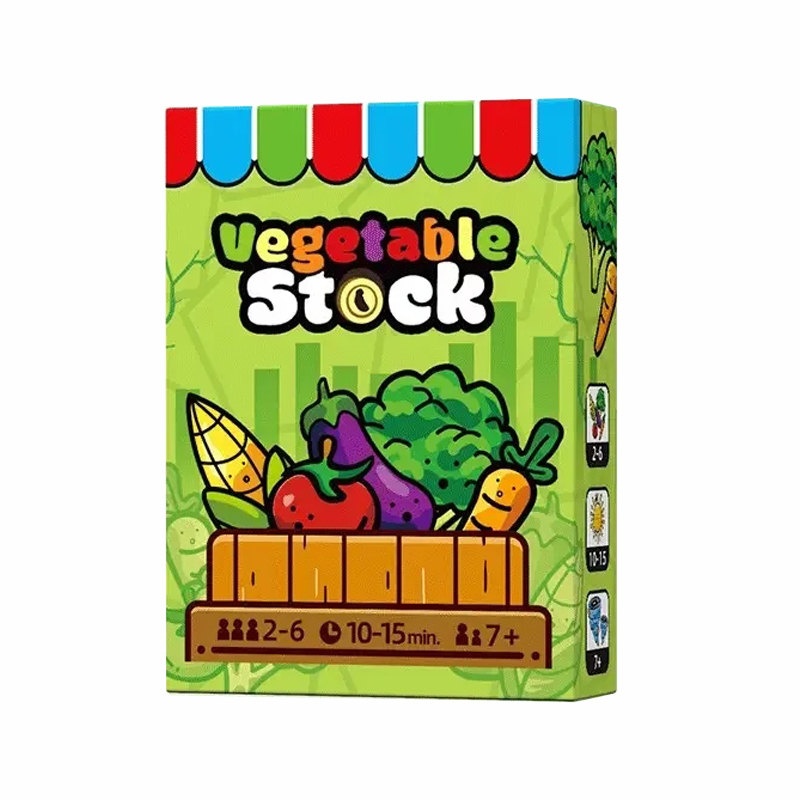 Board Game Card - 野菜ストックボードゲームカード リトルファーマーのようなスタイルのスコアリングロジック思考ゲーム