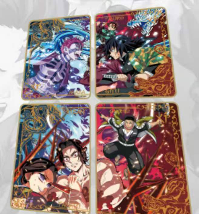 Board Game China - 新しいアイカホ Vol.7 英語版デーモンスレイヤーカードアニメコレクションカードミステリーボックスボードゲームおもちゃ誕生日プレゼント