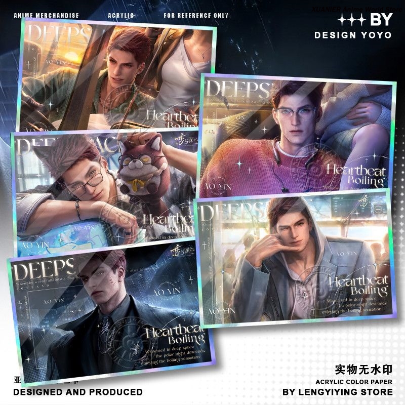 Board Game Card - アニメラブアンドディープスペースゲームヴァルコテーマアクリル色紙コスプレサインボードゲームサインカードギフト