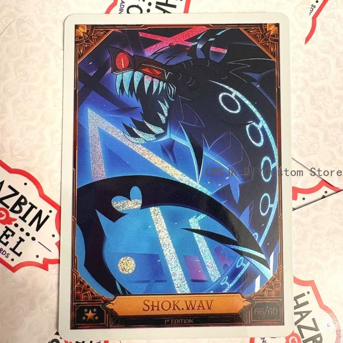Board Game Card - ゲーム「ハズビンホテル」アラストル・ヴォックス・リリス・ヴァギー コスプレ フラッシュカードコレクション ポーカーカード ポスター 漫画ファンコレクション