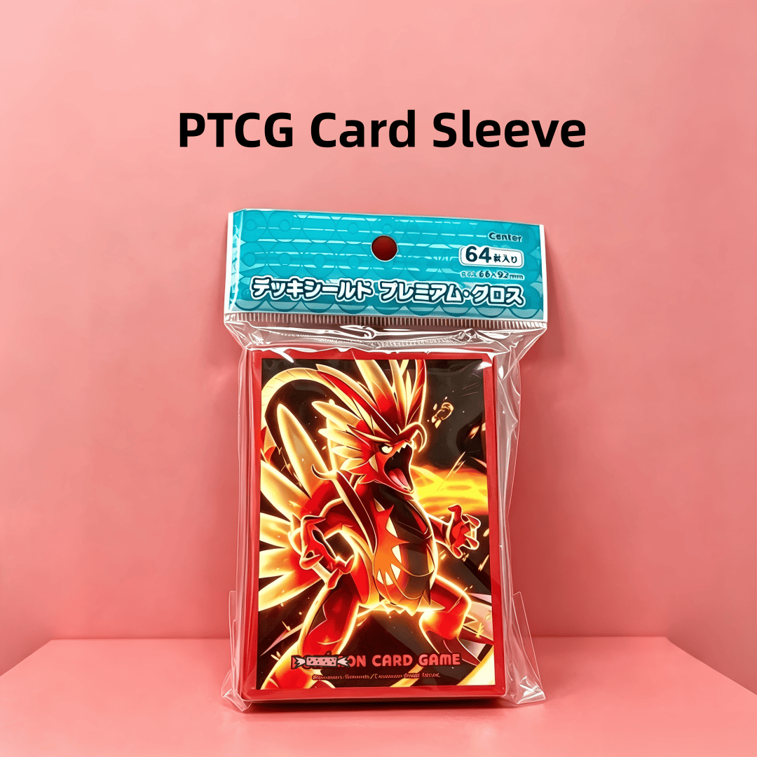 Board Game Pokemon - 64 ピース/セットカードスリーブ PTCG ポケモン DIY アニメトレーディングカードプロテクターボードゲームミュウツー伝説の鳥リザードンピップルプガードヴォワール
