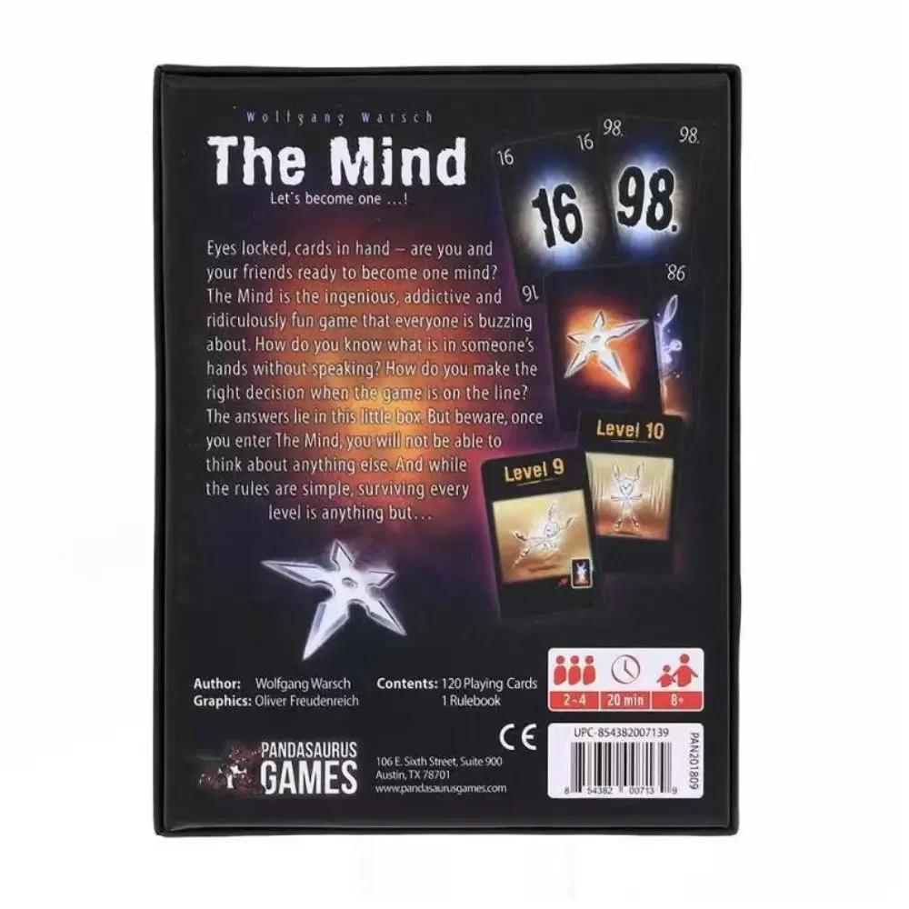 新しいザ・マインドカードゲーム パーティーパズル ボードゲー - Board Game Card のレビューと価格