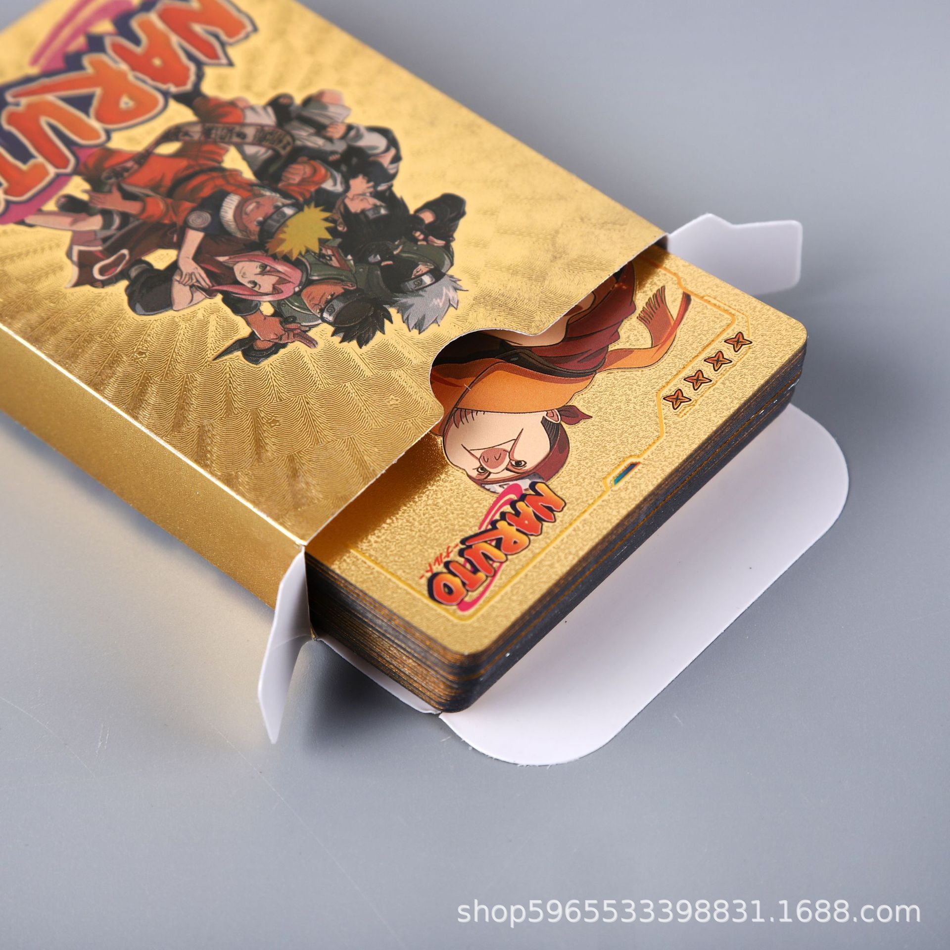 55 個ナルトカードゴールド英語シリーズカカシうちはサスケレ - Board Game Naruto のレビューと価格