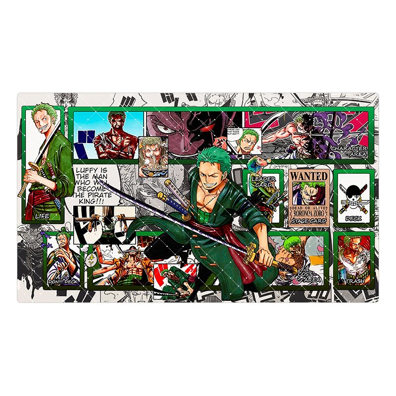 4モデル ワンピース OPCG 600x350mm ロロノア - Board Game China のレビューと価格