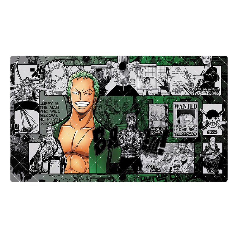 4モデル ワンピース OPCG 600x350mm ロロノア - Board Game China のレビューと価格