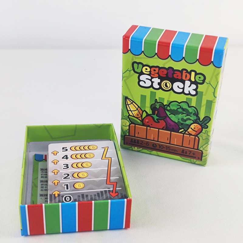 野菜ストックボードゲームカード リトルファーマーのようなスタ - Board Game Card のレビューと価格