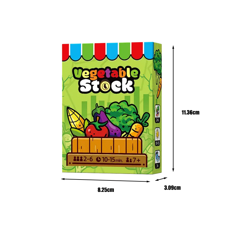 野菜ストックボードゲームカード リトルファーマーのようなスタ - Board Game Card のレビューと価格