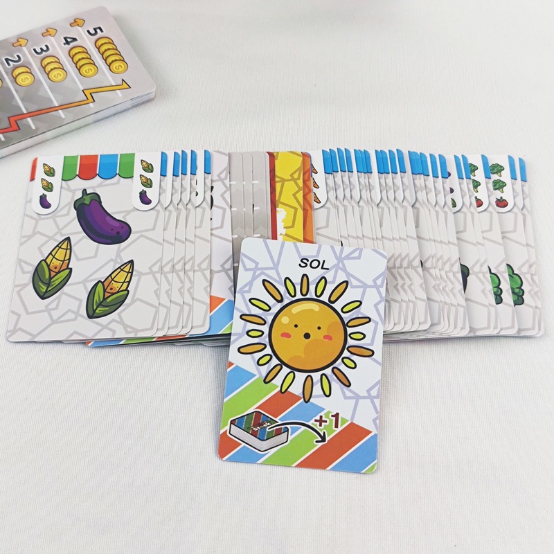 野菜ストックボードゲームカード リトルファーマーのようなスタ - Board Game Card のレビューと価格