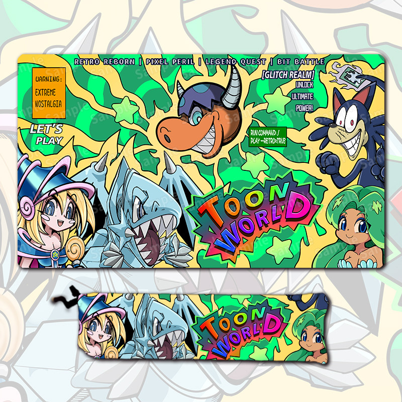 遊戯王！ 600x350mm トゥーン ダークマジシャンガー - Board Game China のレビューと価格