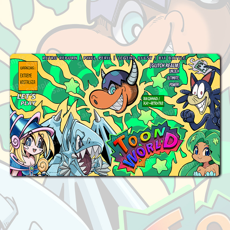遊戯王！ 600x350mm トゥーン ダークマジシャンガー - Board Game China のレビューと価格