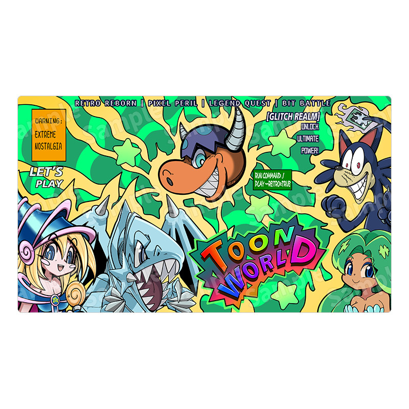遊戯王！ 600x350mm トゥーン ダークマジシャンガー - Board Game China のレビューと価格