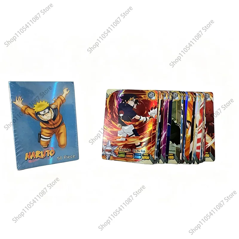 **50枚入り ナルト 英語カード フラッシー カカシ うず - Board Game Naruto のレビューと価格