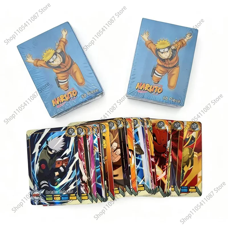 **50枚入り ナルト 英語カード フラッシー カカシ うず - Board Game Naruto のレビューと価格