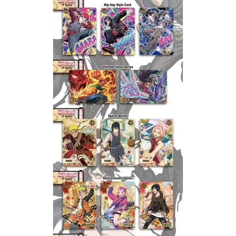 2026 新ナルト英語版カード暁レアアニメゲームコレクタブル - Board Game Naruto のレビューと価格