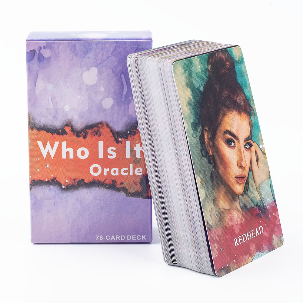 Who Is It オラクルカード 78 枚 約 10X6c - Board Game Oracle のレビューと価格