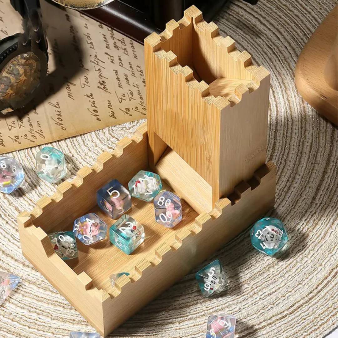折りたたみ式木製ダイスタワー ダイス収納ボックス ボードゲー - Dice Tower Wooden のレビューと価格