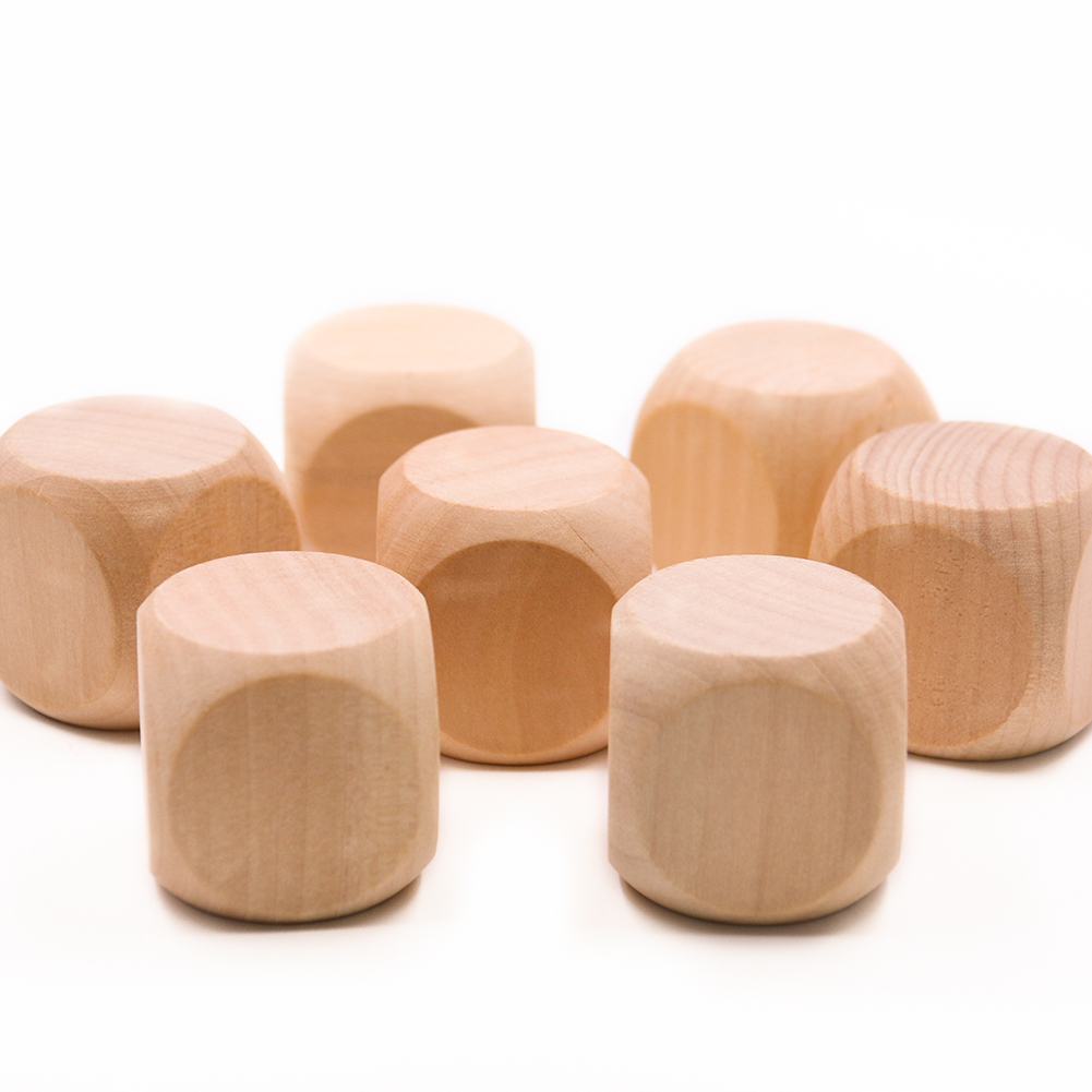 木製のピース,40mm,6面,DIY,パーティー,家族のゲー - Dice Tower Wooden のレビューと価格