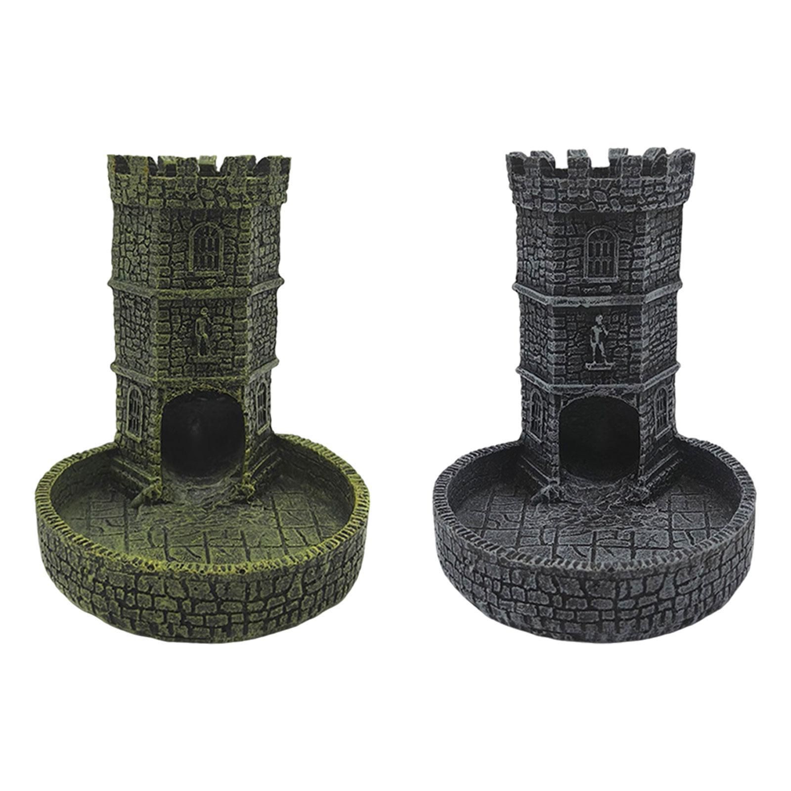 キャッスルダイスタワー卓上ロールプレイングゲーム樹脂ランダム - Dice Tower Wooden のレビューと価格