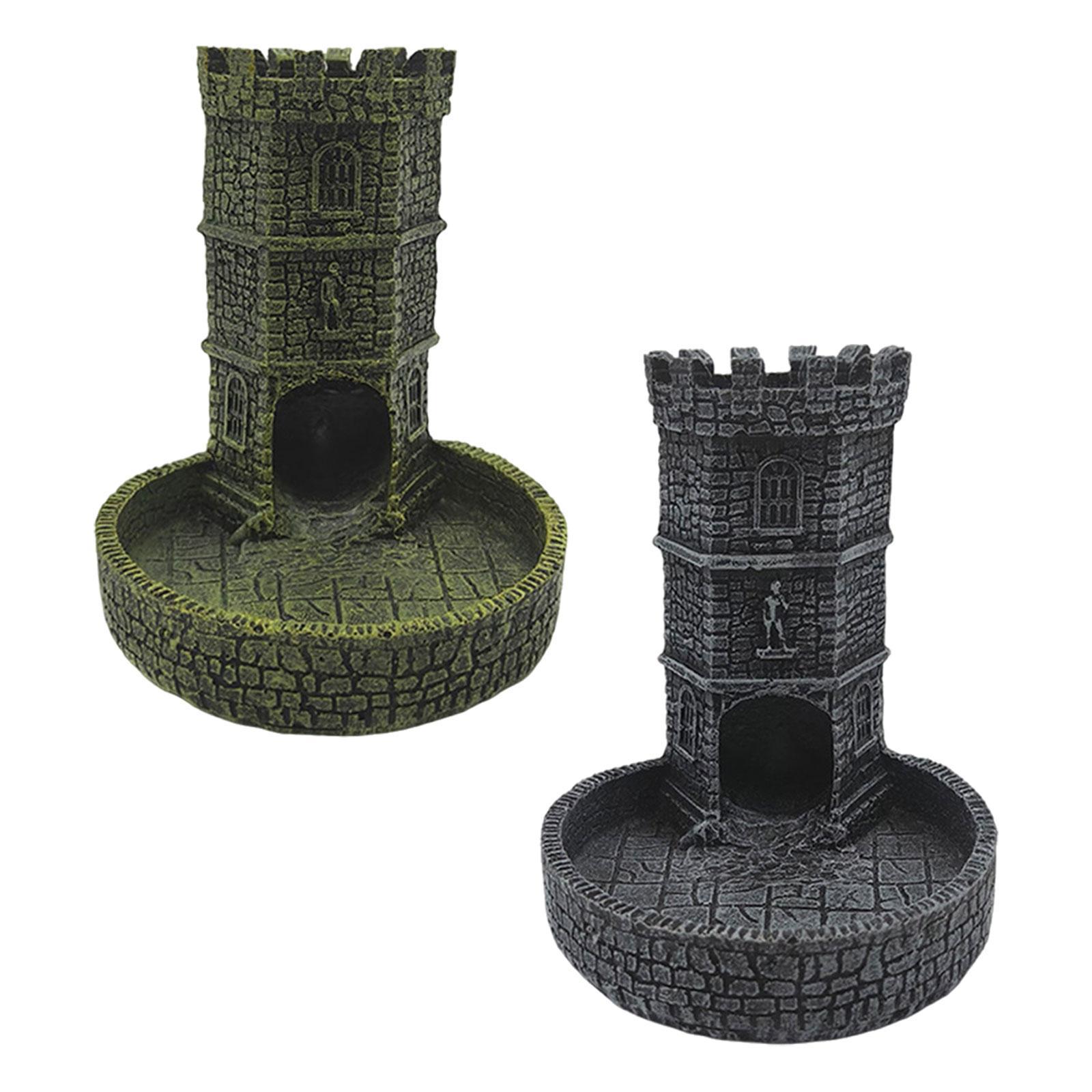 キャッスルダイスタワー卓上ロールプレイングゲーム樹脂ランダム - Dice Tower Wooden のレビューと価格
