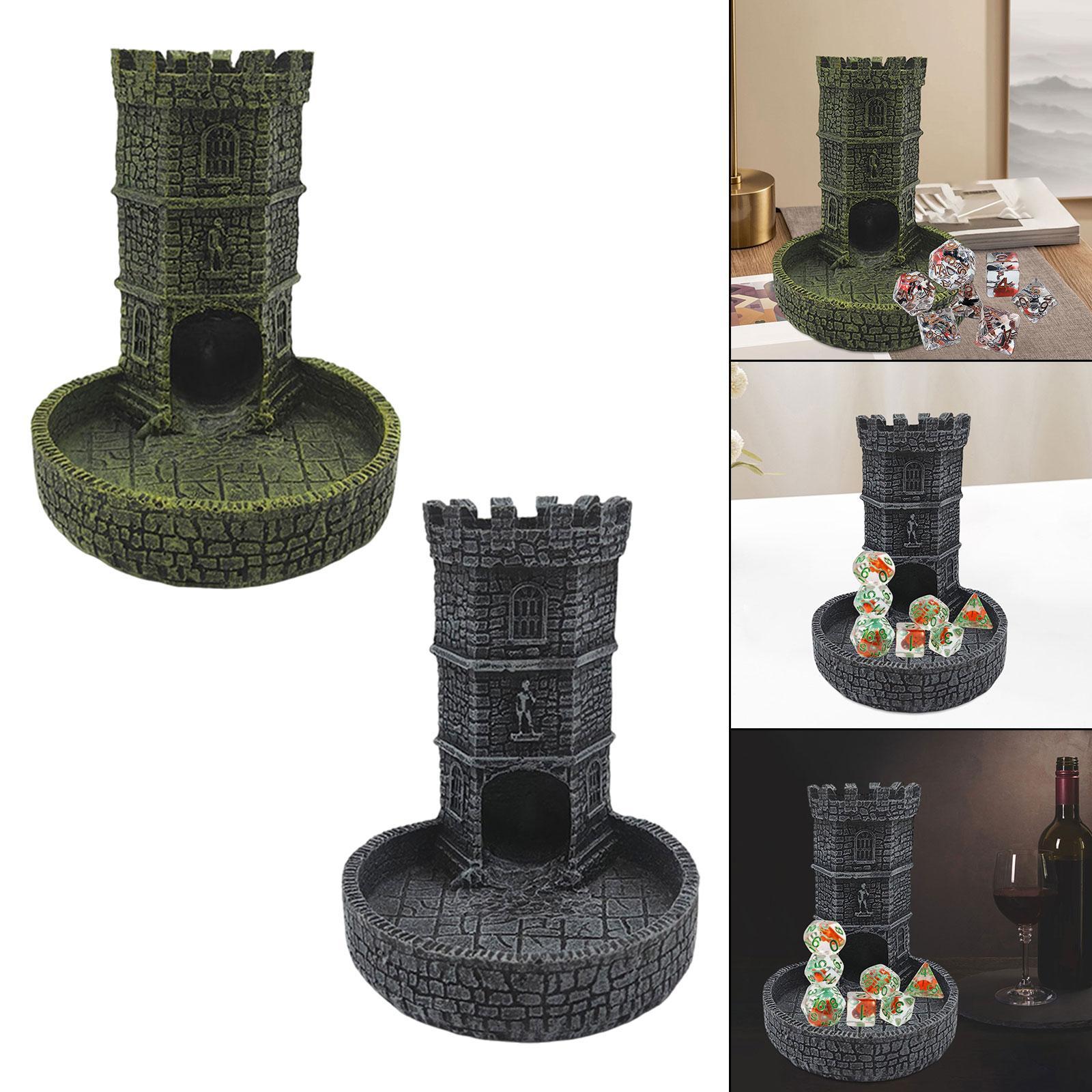 キャッスルダイスタワー卓上ロールプレイングゲーム樹脂ランダム - Dice Tower Wooden のレビューと価格