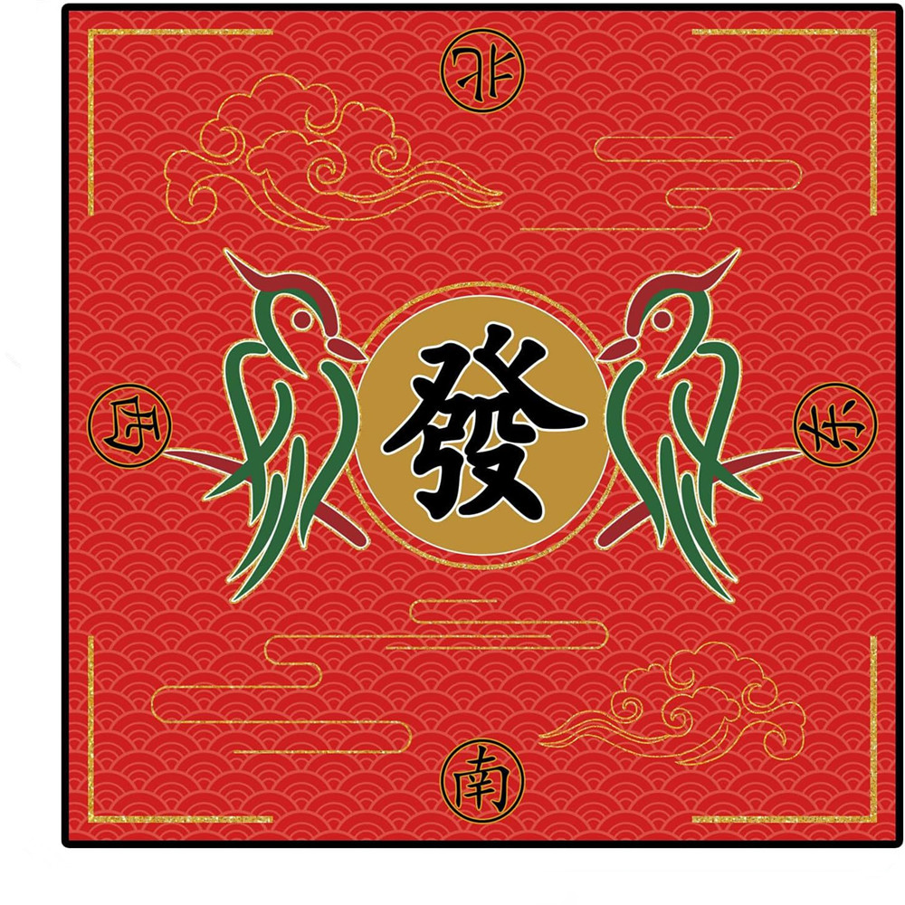 高品質麻雀マット、耐久性のある防水デスクパッド、厚手のボード - Board Game Mahjong のレビューと価格