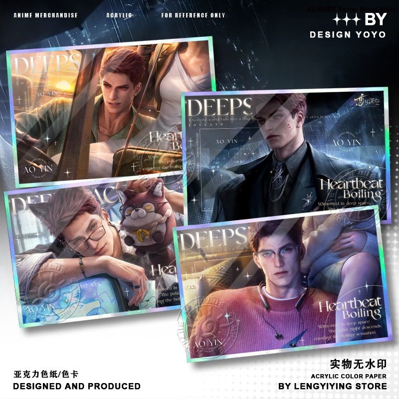 アニメラブアンドディープスペースゲームヴァルコテーマアクリル - Board Game Card のレビューと価格