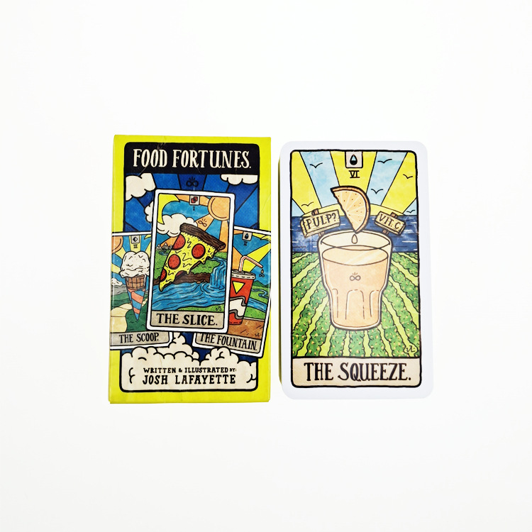 78リットルの食品 & ドリンクカードの新しいタロットコレク - Board Game Oracle のレビューと価格