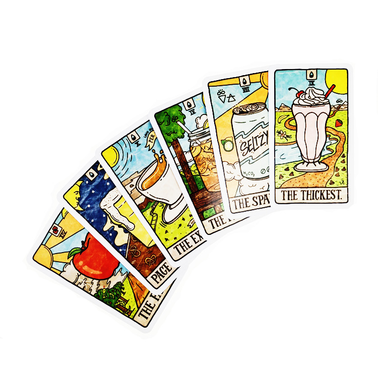 78リットルの食品 & ドリンクカードの新しいタロットコレク - Board Game Oracle のレビューと価格