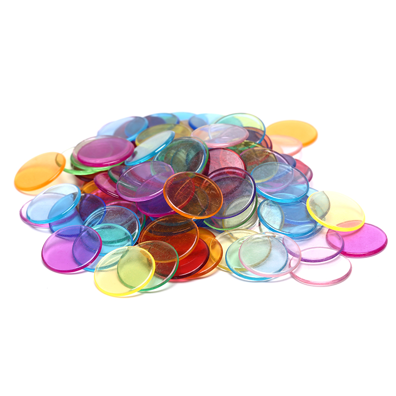 100個入り 数学教育用 白色 19mm プラスチック製ポー - Board Game The Sims のレビューと価格