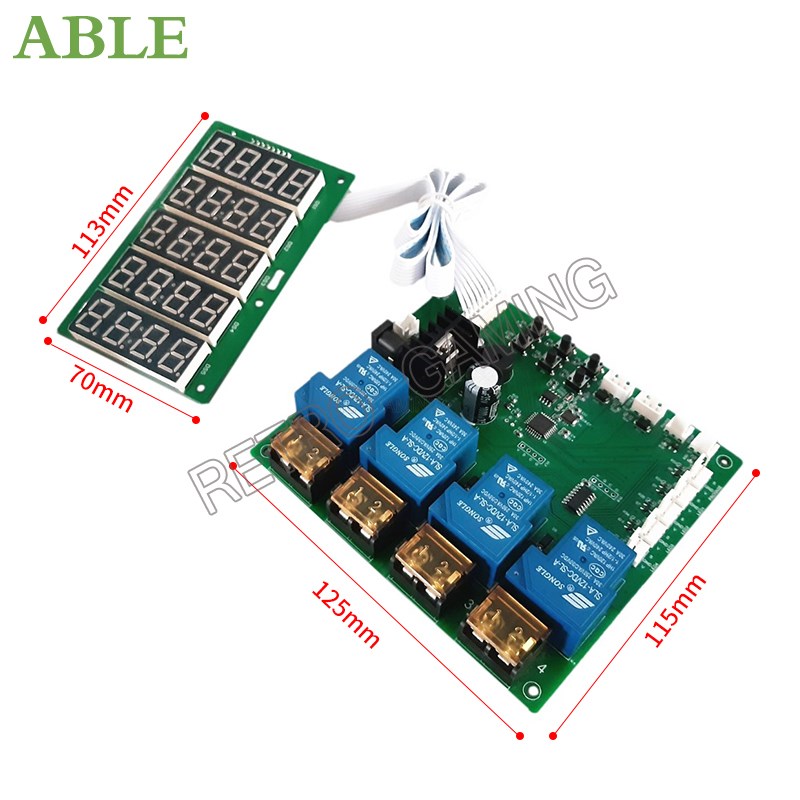 4チャンネルのカウンタートップJY-215,コイン受信機,ア - Board Game The Sims のレビューと価格