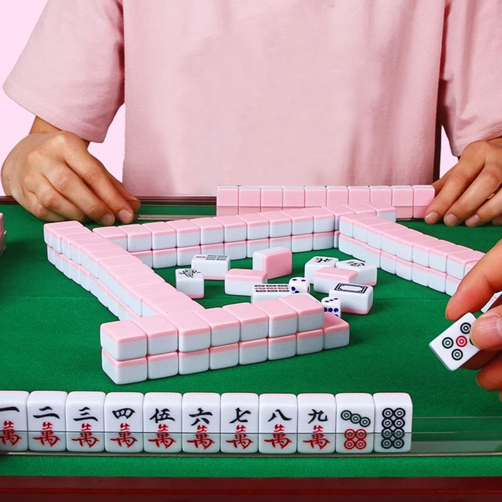 ミニ麻雀中国の伝統的な麻雀ボードゲーム思考練習家族のおもちゃ - Board Game Mahjong のレビューと価格